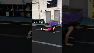 Backhandspring Feet Placement #Shorts #Cheer