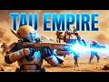 EXTREME FIREPOWER ► Tau Empire vs Death Korps of Krieg | Men of War: Warhammer 40K Mod (4K)