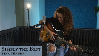 Miniatura del video "Simply The Best / Tina Turner acoustic cover (Bailey Rushlow)"