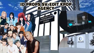 Kpop agency building props ID sv edit || sakura school simulator
