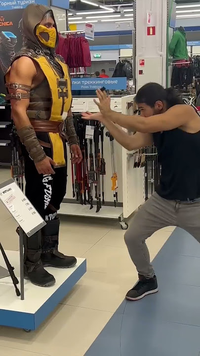 Scorpion vs Bodybuilder😱 Mortal Kombat Battle