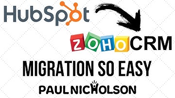 How To Migrate From Hubspot To Zoho CRM