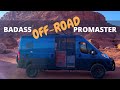 BADASS Lifted Promaster Van Conversion | Full Van Tour | Offroad Beast!