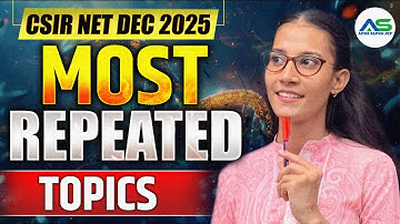 Most Repeated Concept | CSIR-NET LIFESCIENCE JUNE 2025 #apnasapnajrf