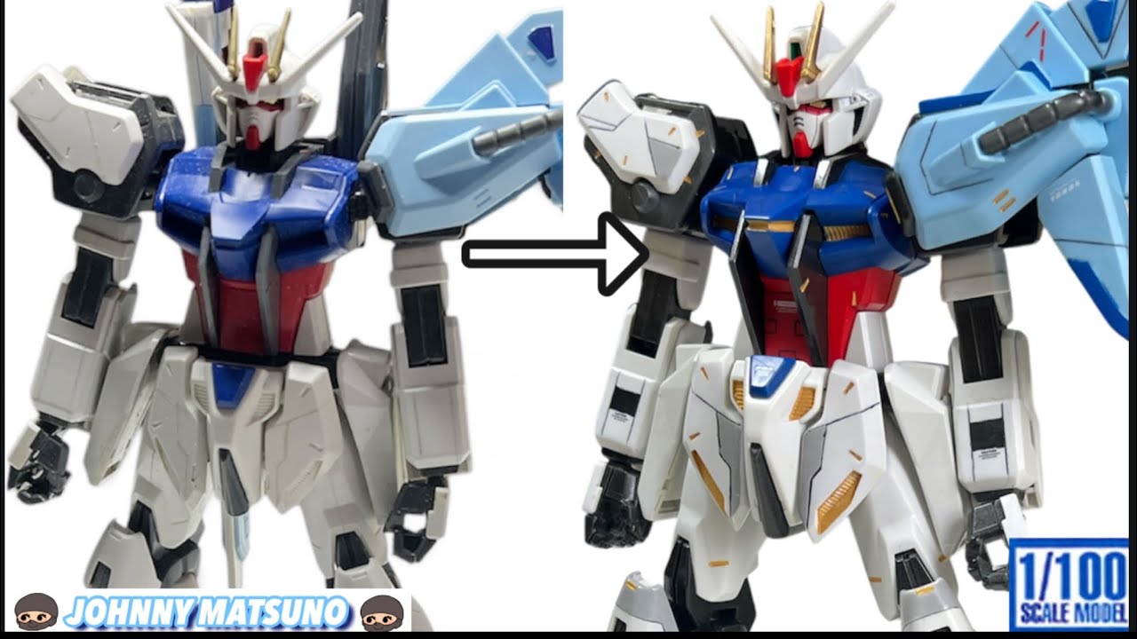 ガンプラ］旧1/100ソードストライク全力ディテールアップ - YouTube