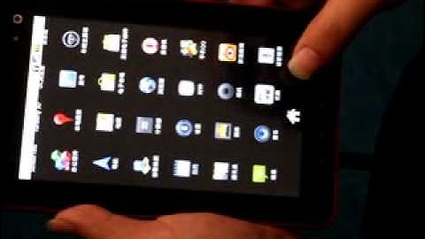 Demo video of N701 tablet with Renesas EMMA EV2 processor