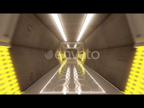 Sci-fi Tunnel & Spaceship Corridor | Motion Graphics - Videohive template