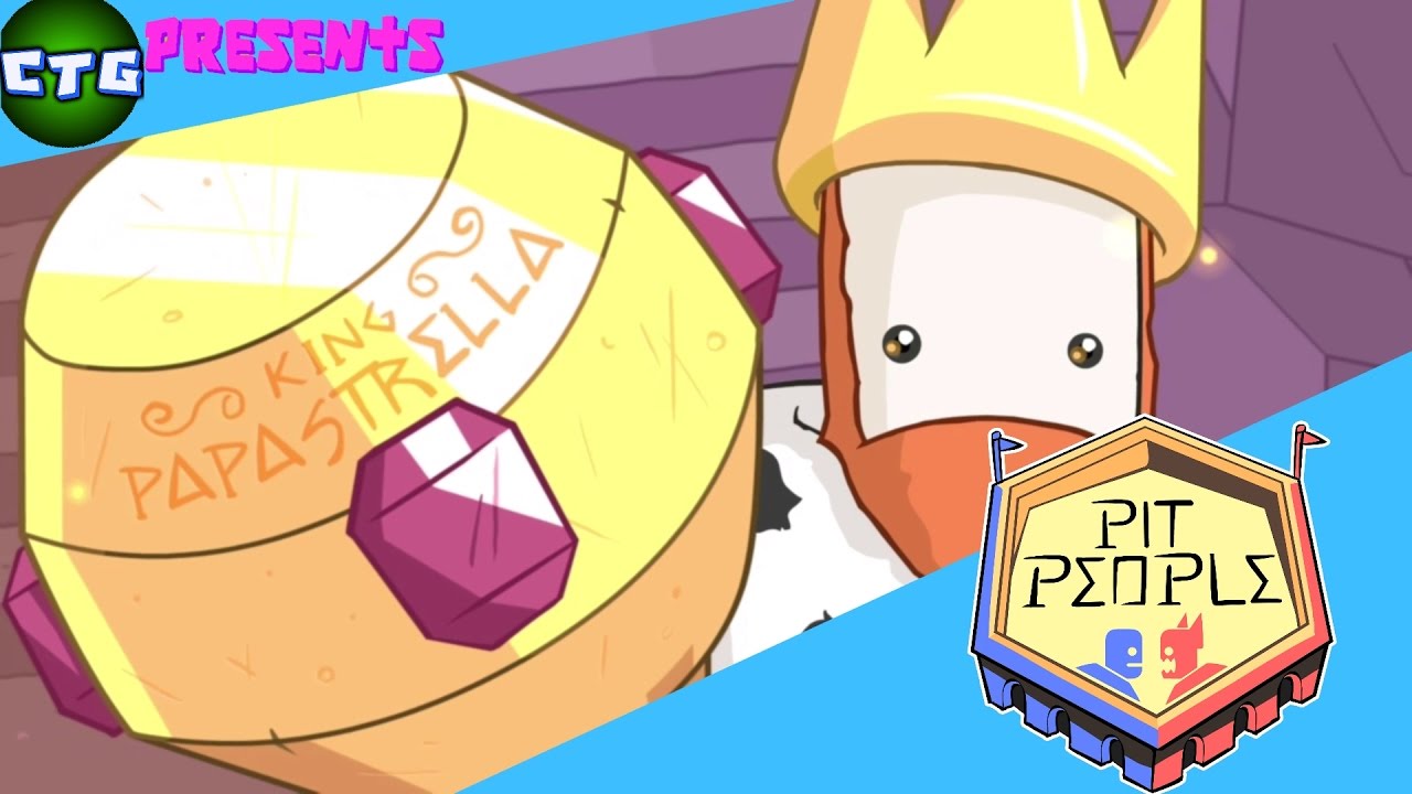 THAT NEW BEHEMOTH GAME Ep01 - Pit People Game Preview (Solo Play)