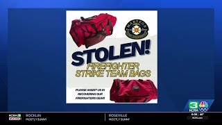 Manteca fire department seeks public assistance after strike team bags stolen from station