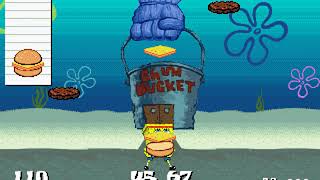 Mame Spongebob Squarepants - Fry Cook Games C2005 Jakks Pacific Sunplus