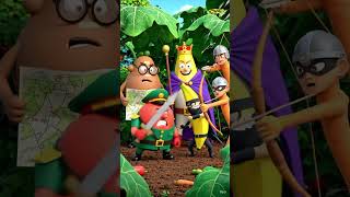 funny war and peace vegetables vs fruit's 3d animated cartoon