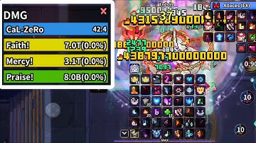 Warrior Vepar world boss 424k T DMG - My heroes dungeon raid