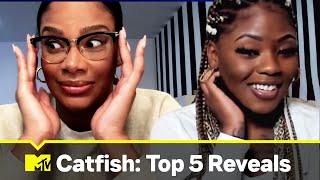 Top 5 Catfish Reveals That Left Kamie Stunned | MTV Ranked