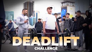 “Deadlift challenge” in Mongolia