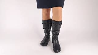 Barefoot Kozačky Zaqq Attraqt Black Winter