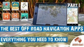 The Best GPS Navigation Apps for OFF-Road and 4wd use - Part 1 Hema vs Mud Map 3 [2019] screenshot 1