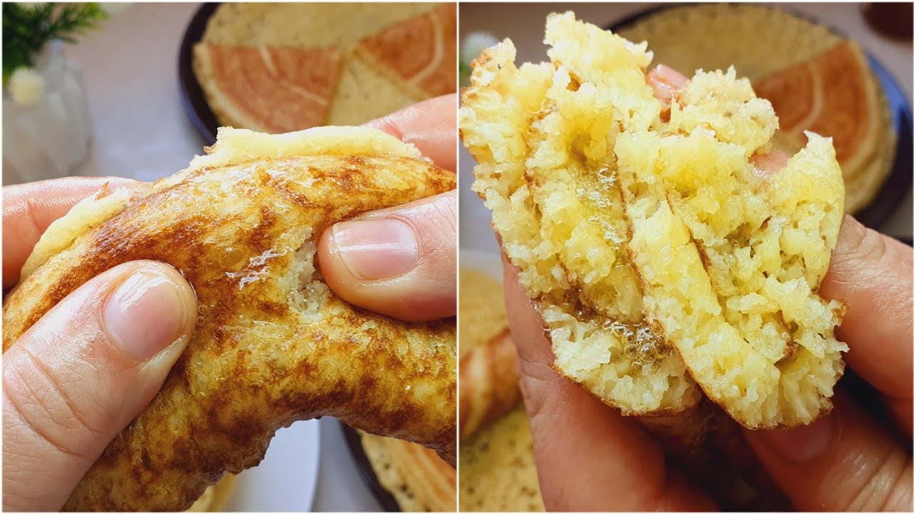 #بغرير سهل سريع في خمس دقايق كي الشهدة🍯وجديه وطيبيه فالحين✅️ بمقادير مضبوطة ناجح مليار