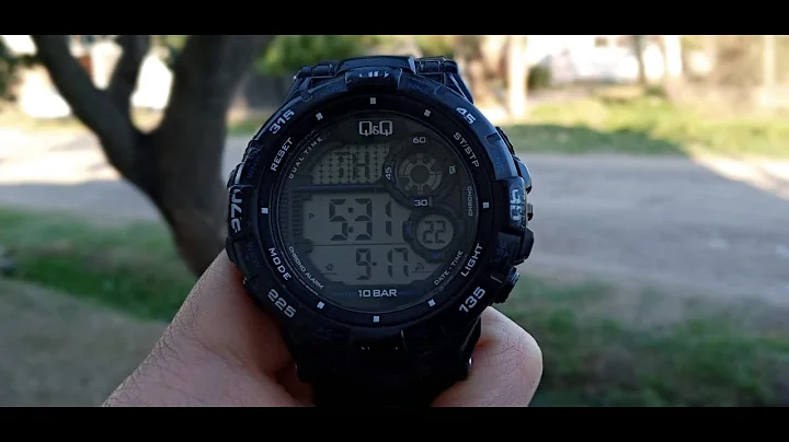 CONFIGURACIÓN Q&Q M174J003Y - RELOJ DEPORTIVO HOMBRE