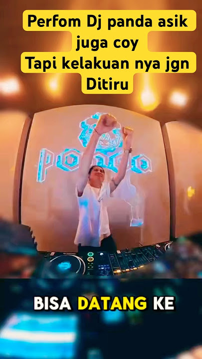 Perform Dj panda asik juga bro stecu tecu #shortvideo #dj #djpanda