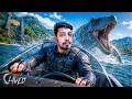 I Spent 24 Hours To Escape This Locked Dinosaur Facility😱..!!