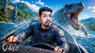 I Spent 24 Hours To Escape This Locked Dinosaur Facility😱..!!