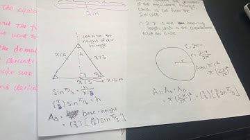 An optimization problem in MAT 135