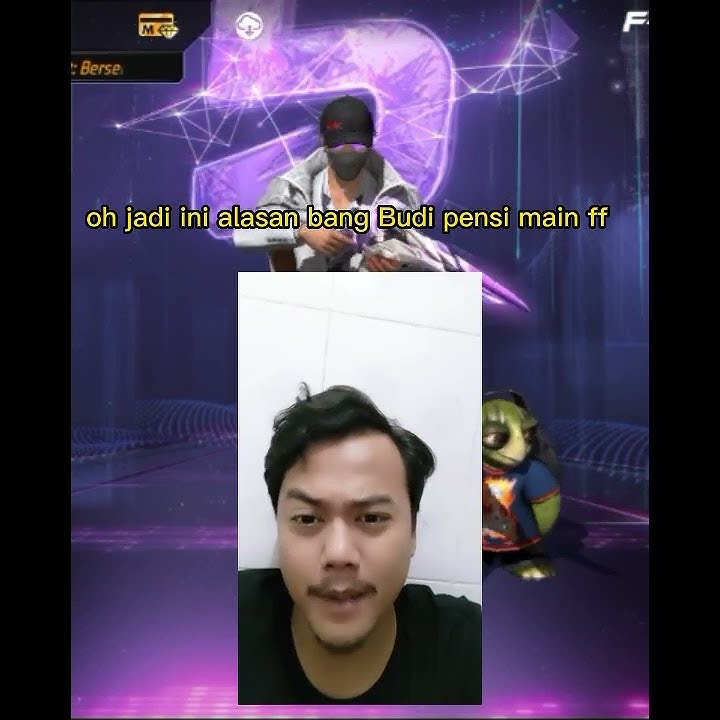 oh jadi ini alasan bang Budi 01 gaming pensi main free fire 🥲