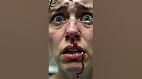 What should you do if you suddenly have a nosebleed? 3d ai #animation #shorts #video