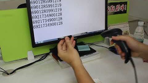 NT-W3 Wired CCD (1D) Barcode Scanner