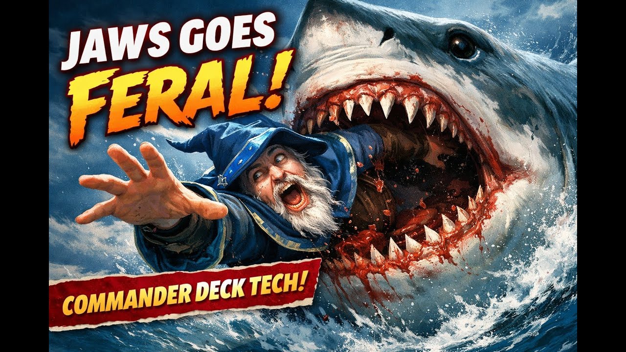 Jaws, Relentless Predator Is ABSURD | Secret Lair Commander Deck Tech