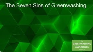 The 7 sins of greenwashing