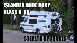 Islander Widebody Class B RV- Exterior Tour -Stealth Upgrades!