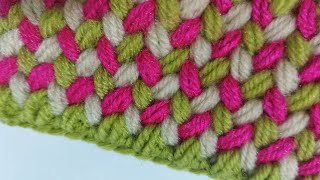 Zigzag spike crochet for beginners