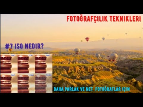 Daha Parlak ve Net Fotoğraflar Çekebilmek İçin, İSO Nedir? | #7 Fotoğrafçılık Teknikleri