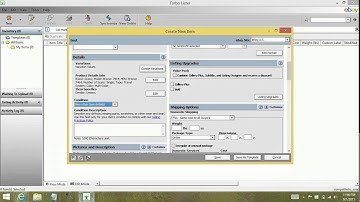 Turbo Lister - How to create a new item (Detailed) - tutorial