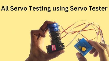 How to Test Any Servo Motor Using Servo Tester | | Beginner Friendly!