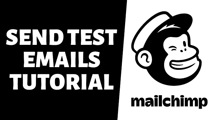 Mailchimp How To Send Test Email Tutorial 2024