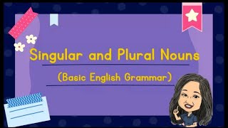SINGULAR AND PLURAL NOUNS (Basic English Grammar) with Exercises screenshot 3