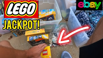 I found a LEGO set that sold for hundreds! 🤑 Garage Sales