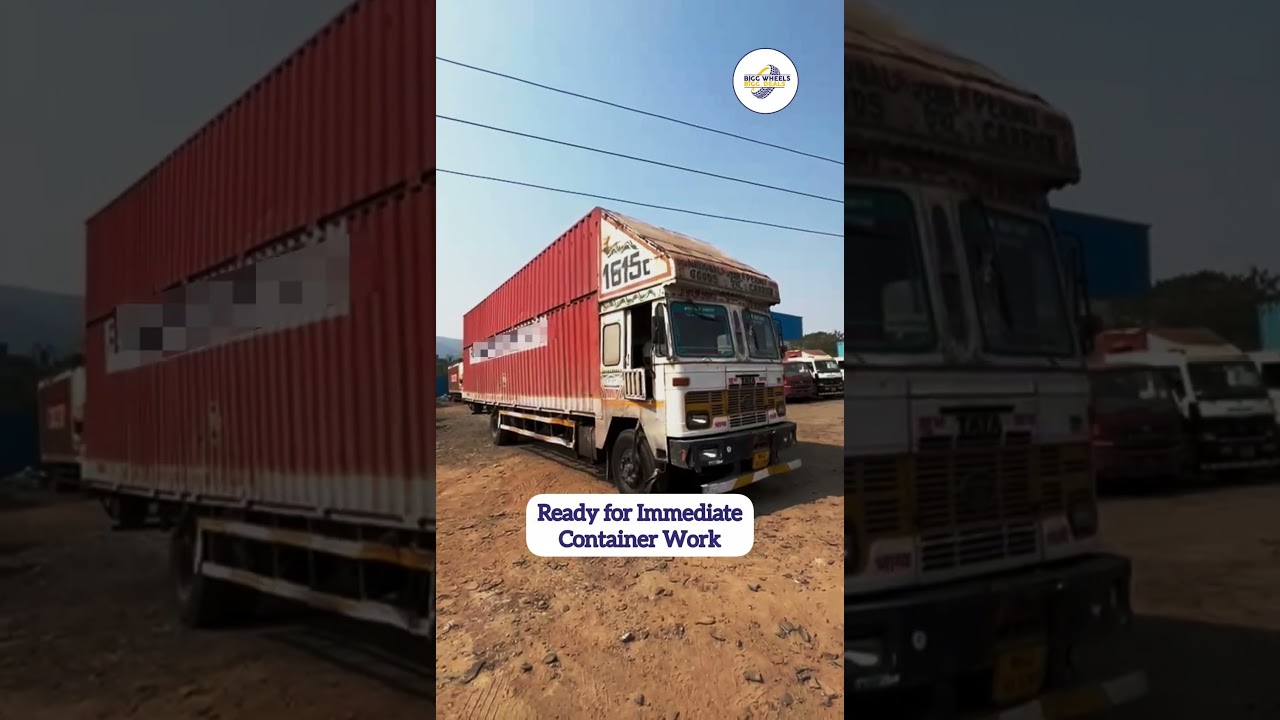Tata 1615 Container Truck 2018 | Loan Available on Second Hand Trucks |Maharashtra 