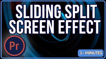 How to do Sliding Split Screen Effect Premiere Pro | Learn Adobe #adobepremierepro