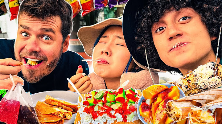Mostré comida MEXICANA a mi carnal colombiano @LaGranjadelBorrego