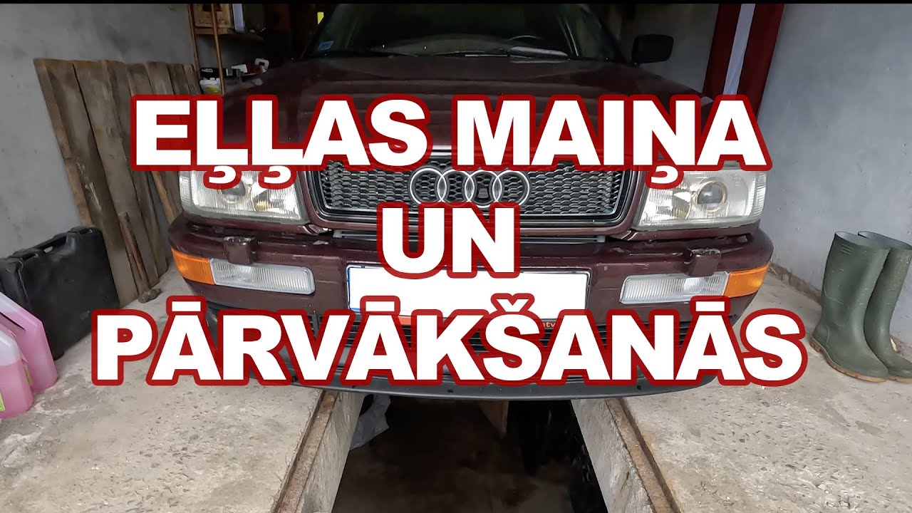 Pārvācamies un mainam eļļu B4!