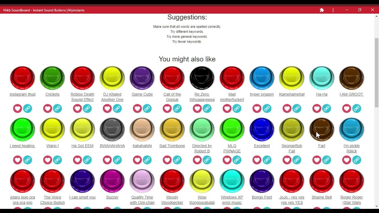 Heheheha Soundboard Buttons - Sound Buttons