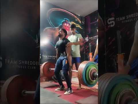 280kg.2reps. Hack Deadlift
