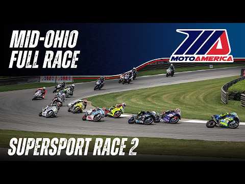 Supersport Race 2 at Mid-Ohio 2026 - FULL RACE | MotoAmerica