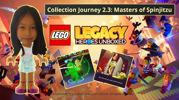 Lego Legacy: Collection Journey (Costumed) Event, 2 3: Masters of Spinjitzu