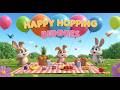 Happy Hopping Bunnies 🐰🌸🎵 | Fun Bunny Song for Kids & Toddlers 🌈👶