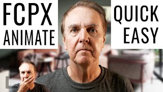 How to animate objects easily - Final Cut Pro X - 3-minute learn