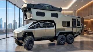 2026-27 Tesla Cybertruck 6x6 Expedition Camper: The most controversial truck on the planet.
